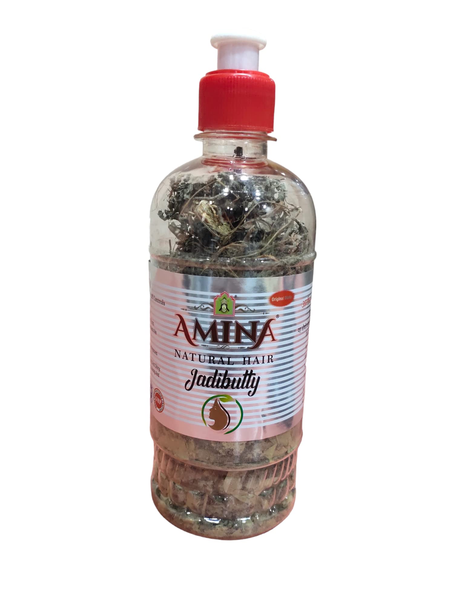 Amina Herbal Natural Hair Oil for Hair Fall & Dandruff Treatment - 300ml (Pack of 1) | Promotes Hair Growth & Scalp Health | Perfect for Daily Hair Care & Ayurvedic Treatment