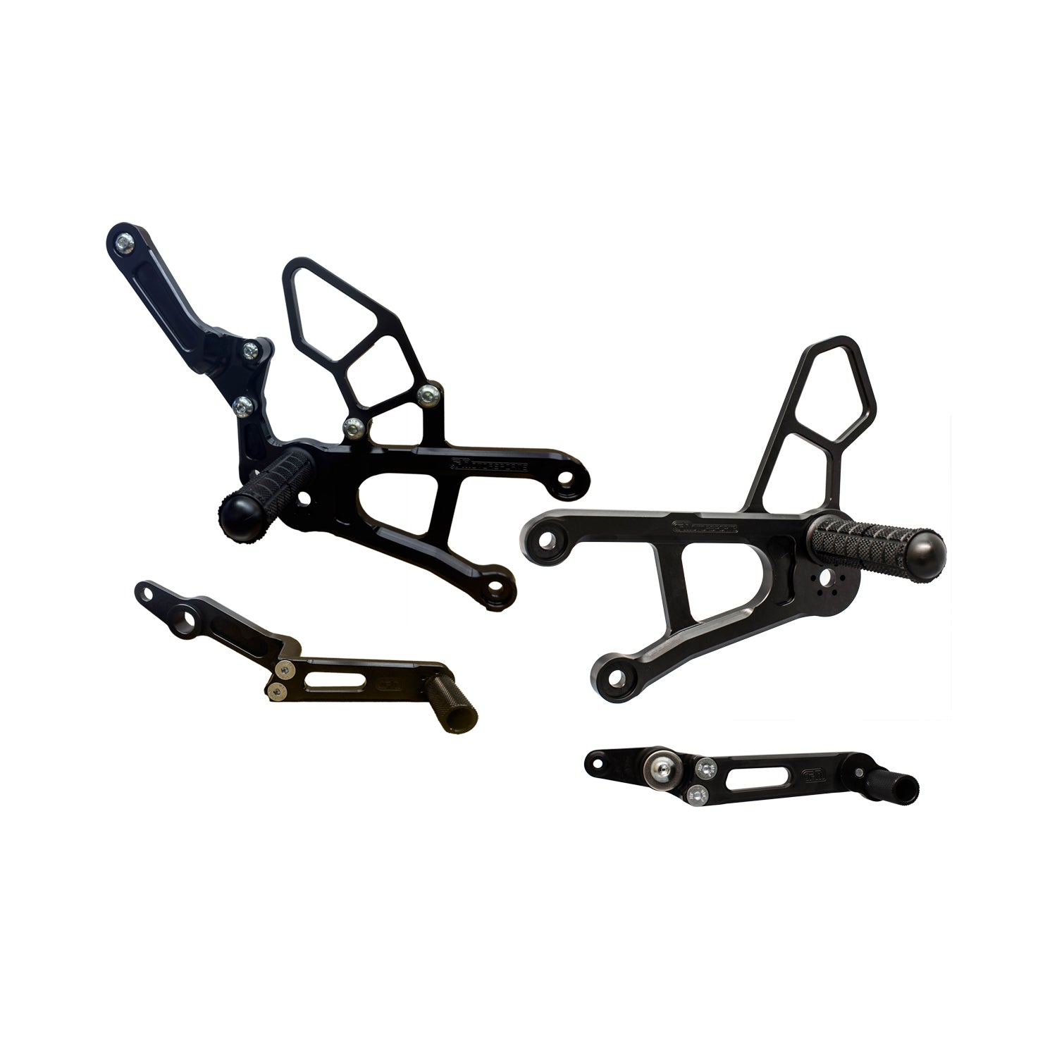 Yamaha MT10 Complete Rearset Kit - High Performance Motorcycle Rearset for Racing & Track Use - Perfect for Yamaha MT-10, MT10 Street & Sport Bikes - Enhances Control & Comfort for Aggressive Riding