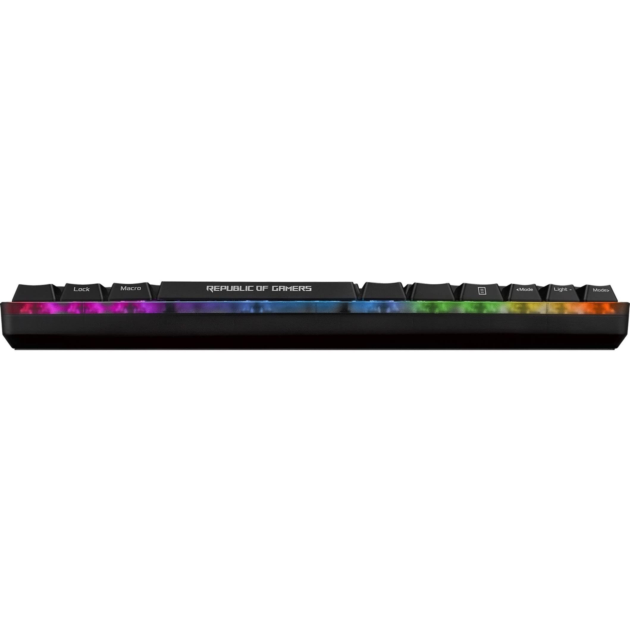 ASUS ROG Falchion NX 65% Wireless RGB Gaming Mechanical Keyboard with ROG NX Blue Clicky Switches | PBT Doubleshot Keycaps | Wired/2.4GHz Dual Mode | Touch Panel & Keyboard Cover | Macro Support - Perfect for Competitive Gaming, Streaming & Office Work