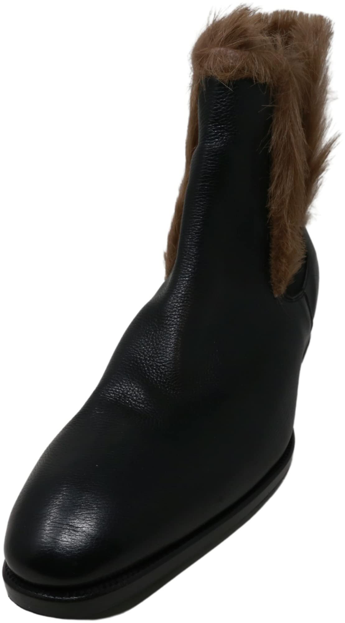 Max Verre MV1054 Men's Ankle-High Leather Mid Boots - Stylish & Comfortable for Casual Wear, Outdoor Hiking & Daily Work