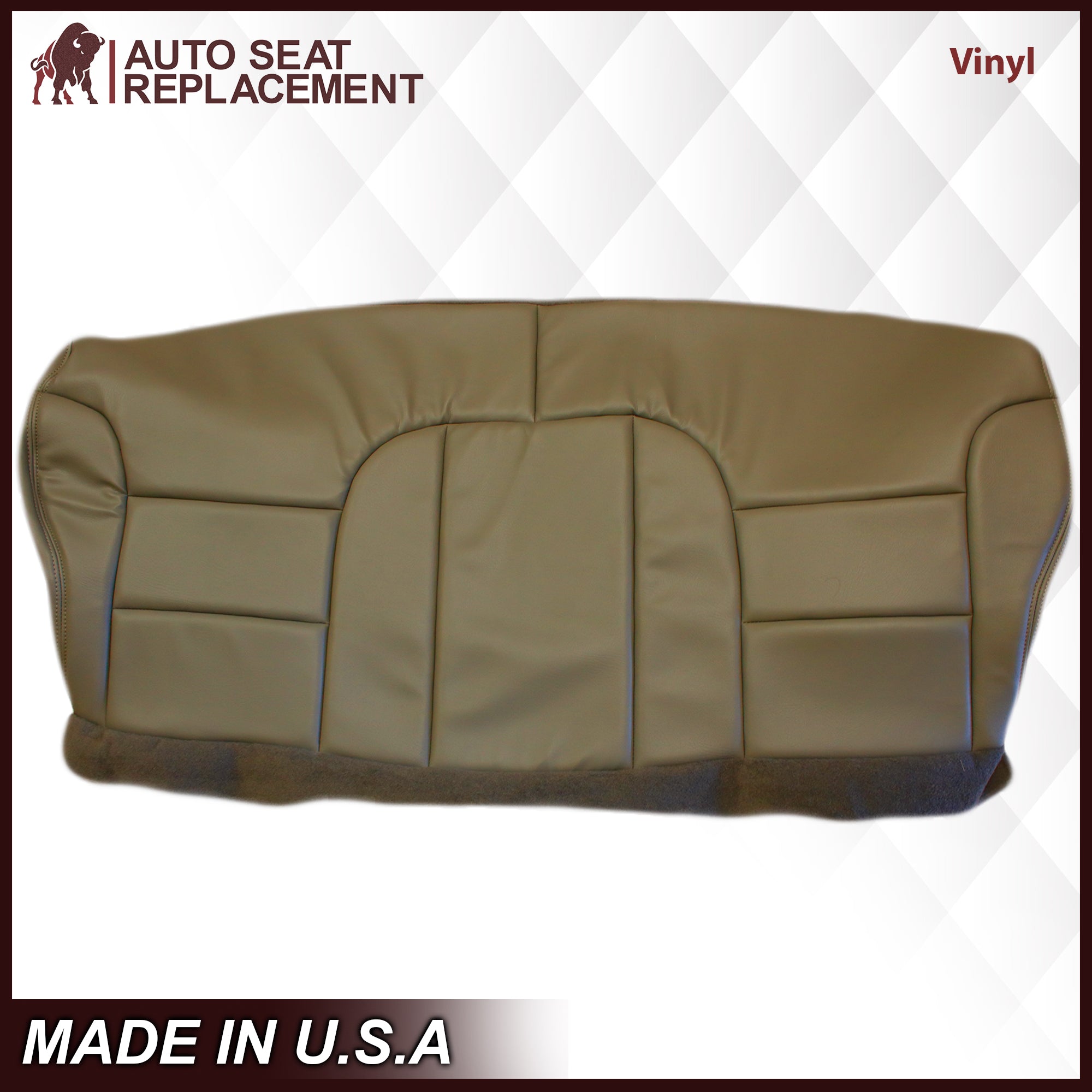 1995-1999 GMC Yukon & Suburban SLT SLE 2nd Row Bench Seat Cover - Tan Color, Universal Fit - Protect & Upgrade Your Car Interior for Road Trips & Family Adventures