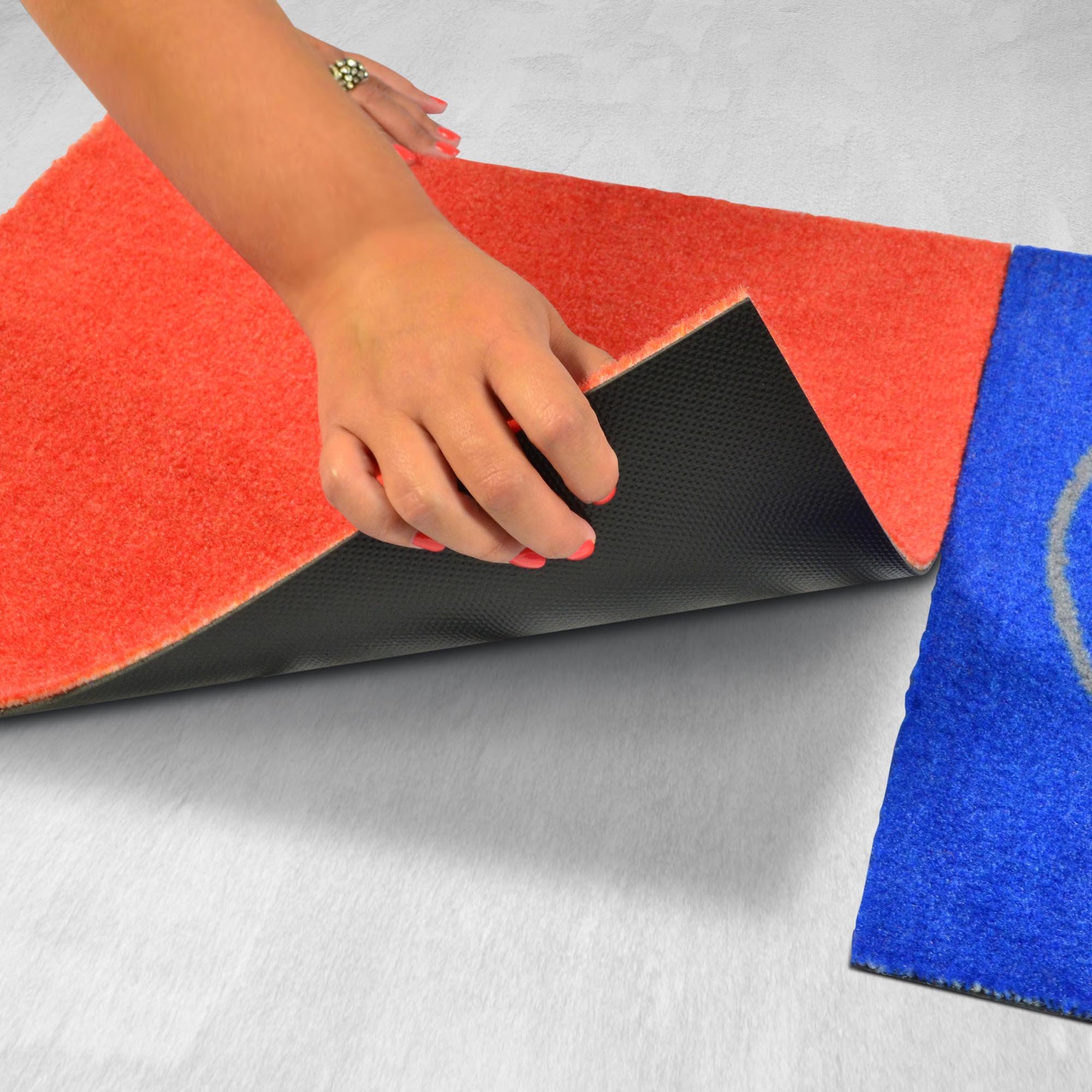 FANMATS 24301 Kentucky Wildcats Team Carpet Tiles - 45 Sq Ft NCAA College Sports Floor Mat - Durable & Easy to Clean for Game Rooms, Dorm Decor, and Fan Cave Setups