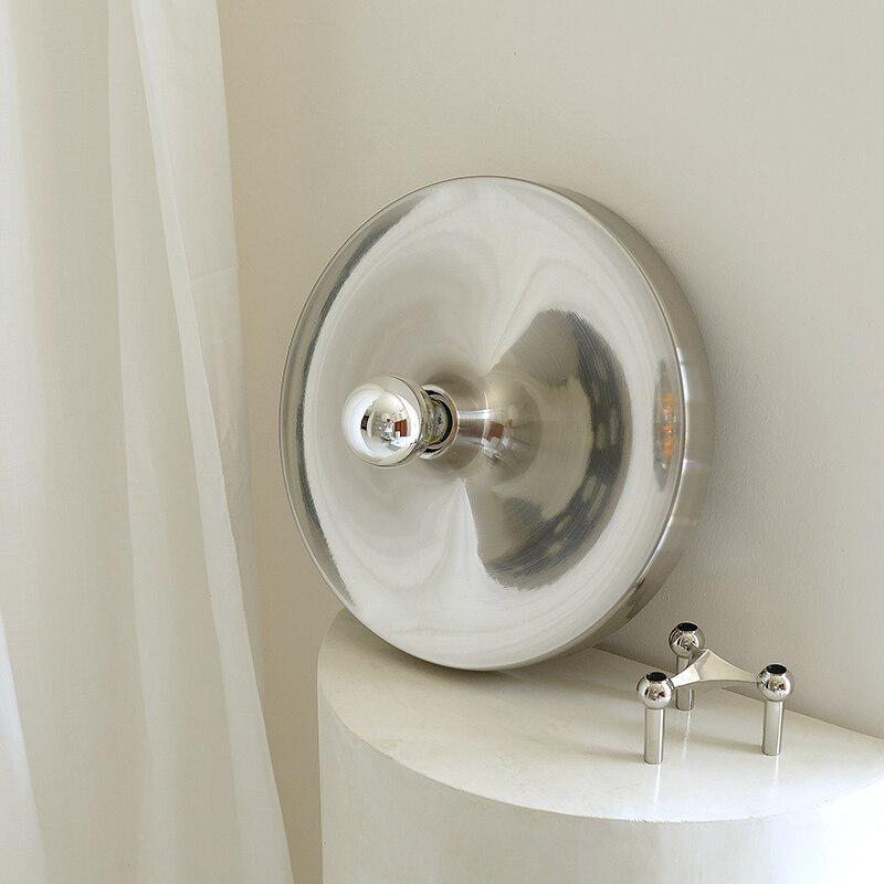 Mars Disk LED Wall & Ceiling Light Fixture - Modern Dimmable Lighting for Bedroom, Living Room, and Office Spaces