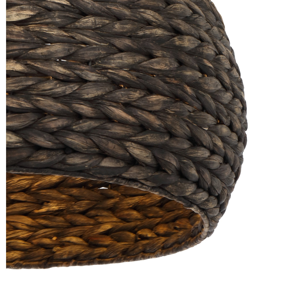 Antera 40 Weave Pendant Necklace in Black - Stylish Boho Jewelry for Women, Perfect for Layering & Everyday Wear