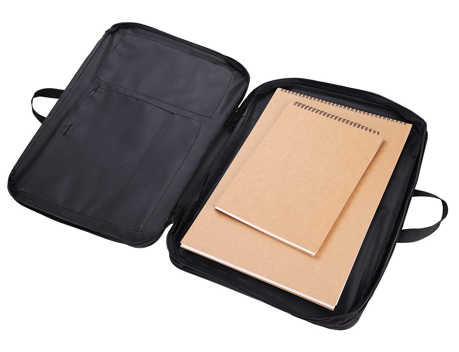 Ibluelover A3 Art Portfolio Case - Waterproof Artist Tote Bag for Drawing, Painting & Sketching Supplies - 18.6x13.9 Inch Large Canvas Storage Bag for Artists & Students - Perfect for Art Classes, Studio Work & Outdoor Sketching