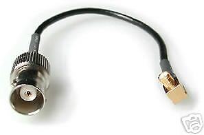 BNC to MCX Adapter - High-Quality Coaxial Connector for CCTV, Security Cameras, and RF Applications
