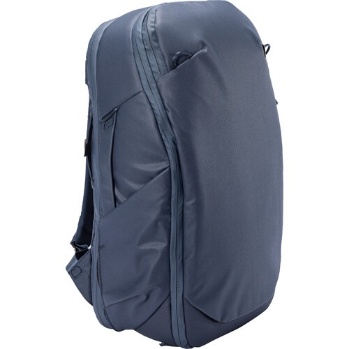 Peak Design 30L Travel Backpack - Midnight Blue Waterproof Carry-On Backpack for Hiking, Business & Airplane Travel - Durable Laptop Backpack with Padded Shoulder Straps