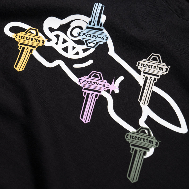 Black Ice Cream Homes Tee - Soft Cotton T-Shirt for Men & Women - Perfect for Casual Wear, Outings & Summer Fashion