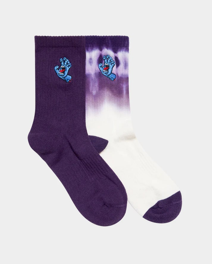CREAM TIE DYE PURPLE