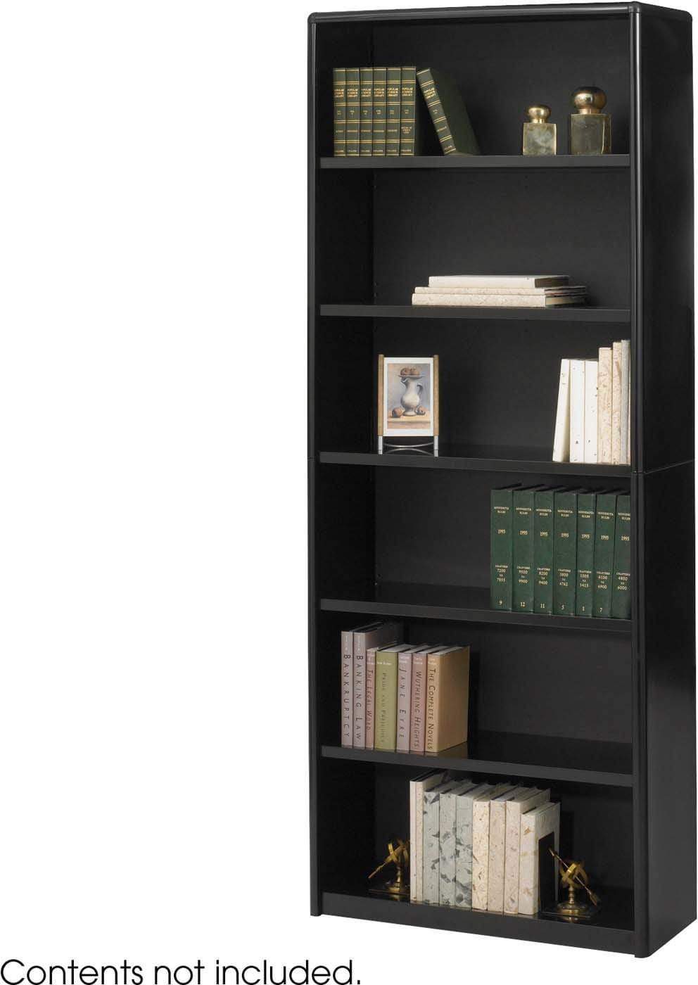 ValueMate® 6-Shelf Economy Bookcase - Sturdy Storage for Books, Toys & Home Decor | Perfect for Living Room, Office & Kids Room Organization