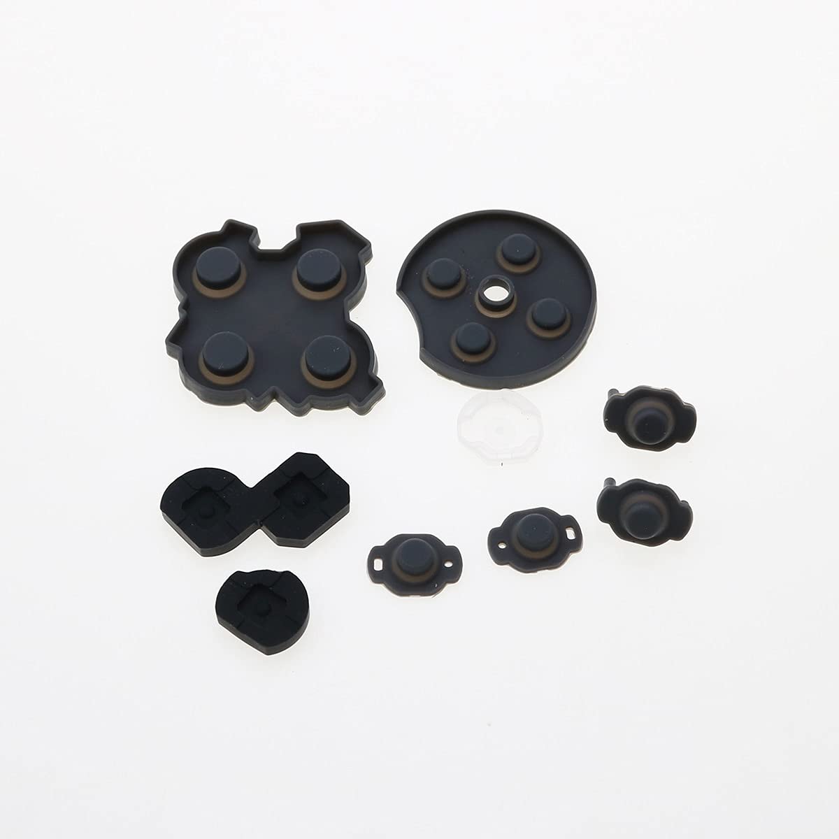 OCity ABXY Cross Button Conductive Rubber Pad Replacement for Nintendo Switch Pro Controller - Repair Kit for NS Pro Controller Silicone Buttons - Fix Sticky or Unresponsive Buttons for Gaming Enthusiasts