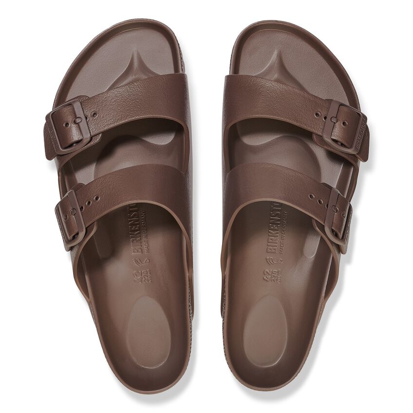 Birkenstock Arizona EVA Sandals in Roast Brown - Comfortable & Lightweight for Beach, Pool & Summer Outings