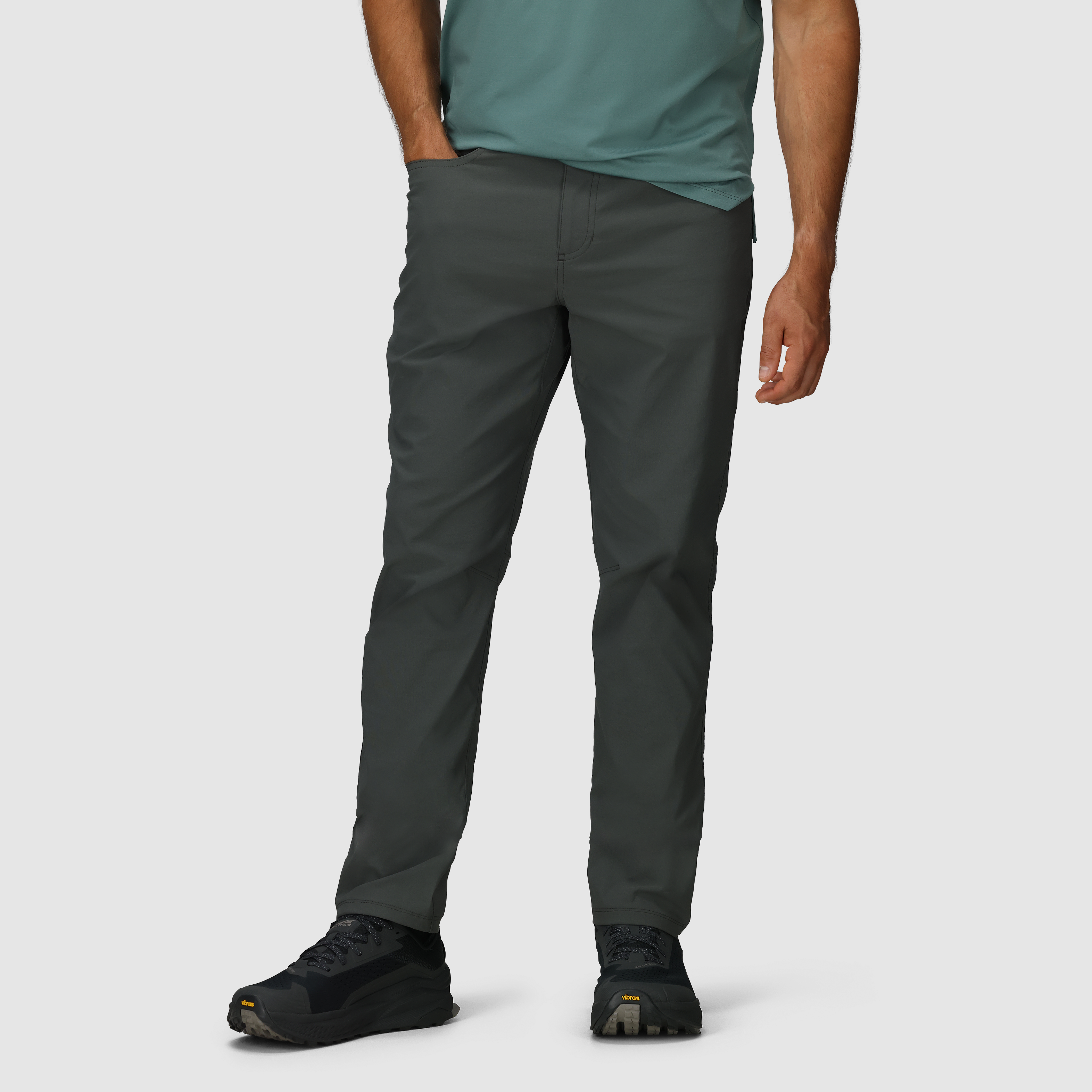 Men's Timberline 5 Pocket Pants - Comfortable Stretch Work Pants for Outdoor & Casual Wear | Durable Hiking & Travel Pants for Men