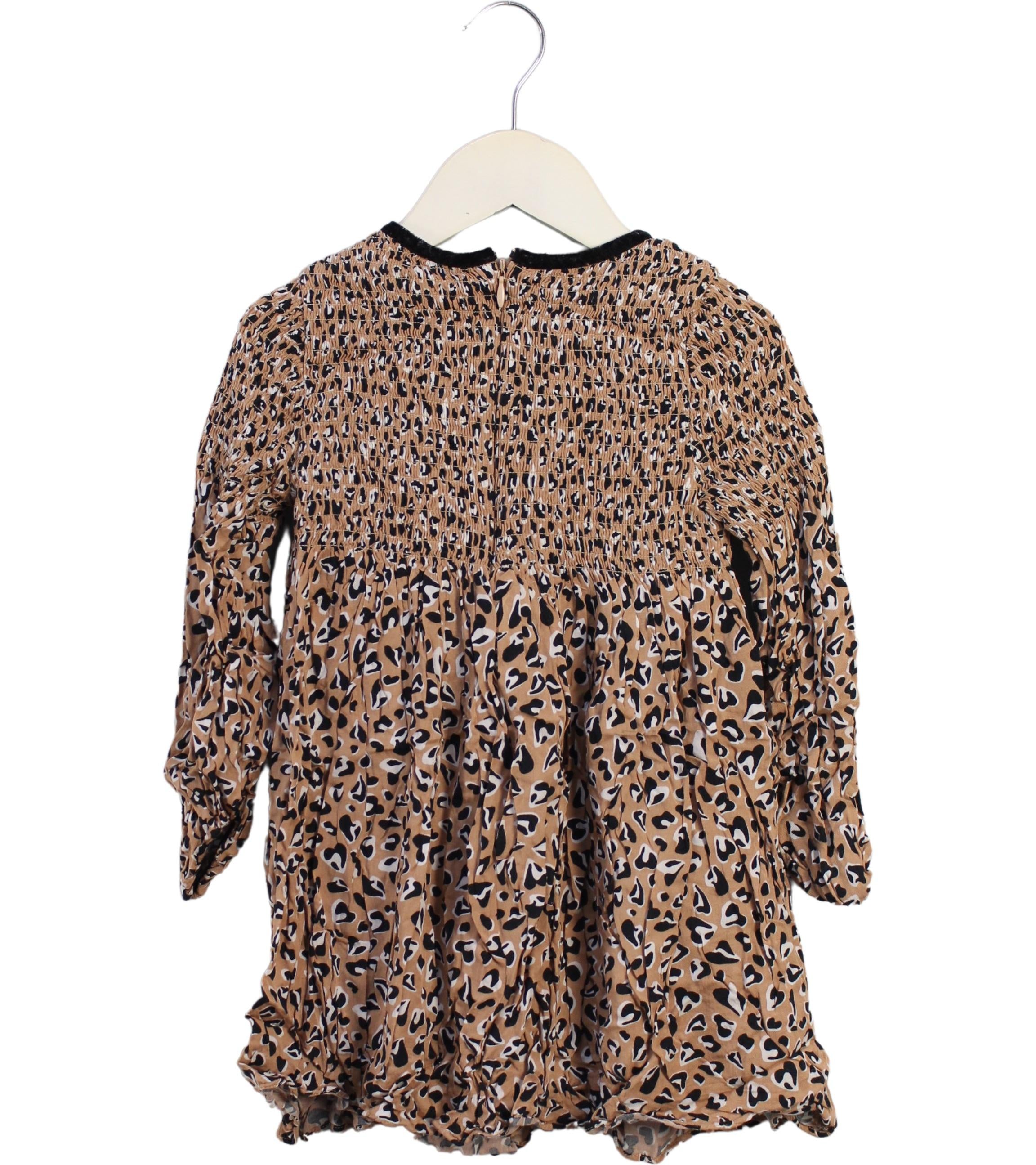 Abel & Lula Girls' Long Sleeve Floral Dress Size 5T - Perfect for School, Parties & Special Occasions