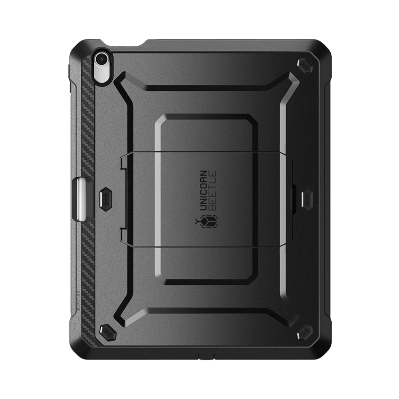Apple iPad 10.9-inch (2022) Unicorn Beetle PRO Rugged Case with Kickstand - Black | Shockproof Protective Cover for Work, Travel & Outdoor Use
