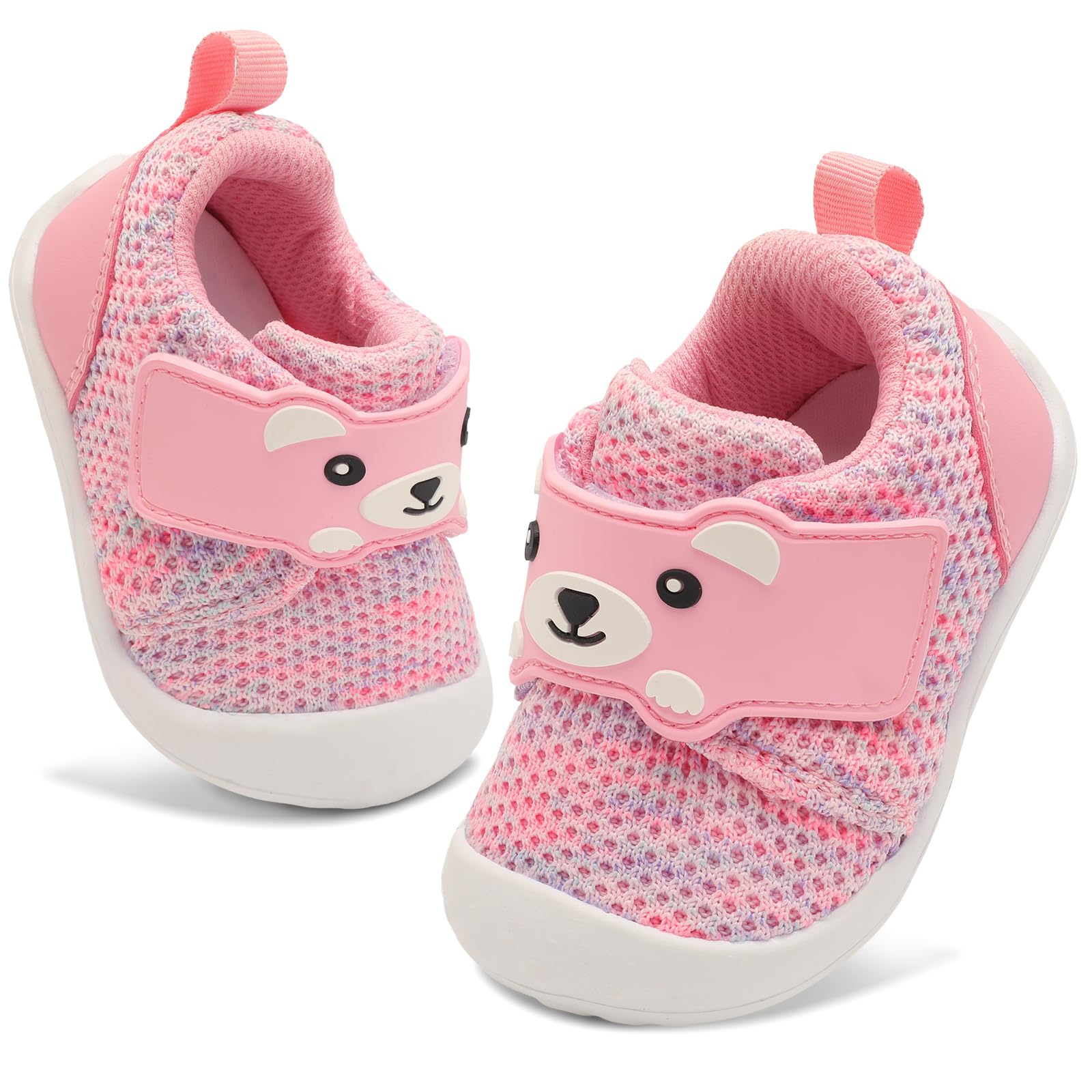 **FEETCITY Baby Walking Shoes – Wide Toddler Sneakers for Boys & Girls | Breathable Barefoot Slip-On Shoes for Infants | Perfect for Indoor Play, Outdoor Walks & First Steps**