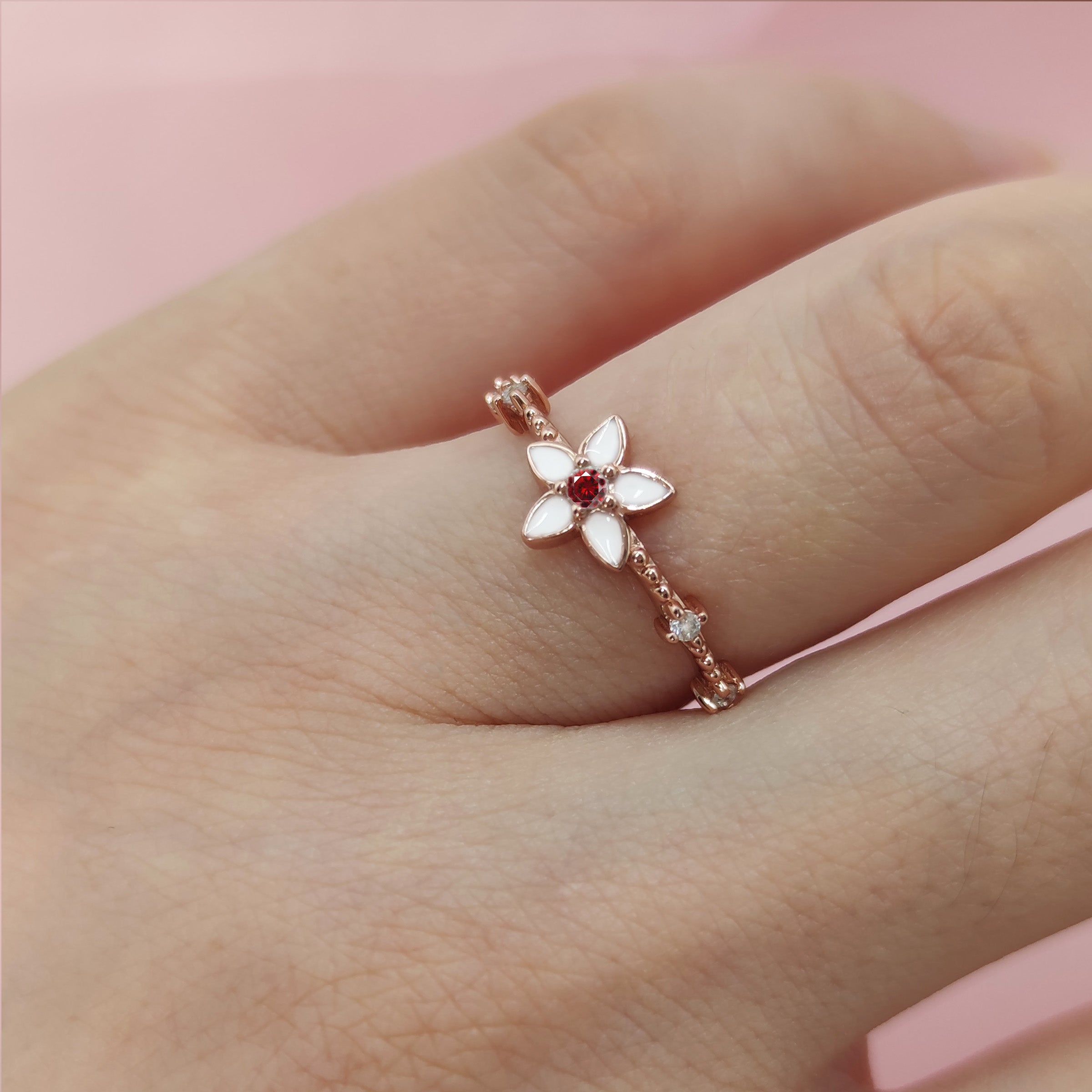 Milk Blossom Breast Milk Ring - Handmade Keepsake Jewelry for Moms - Perfect for Breastfeeding Moms & Baby Memory Gifts - Ideal for Mother's Day, Baby Showers & Postpartum Gifts