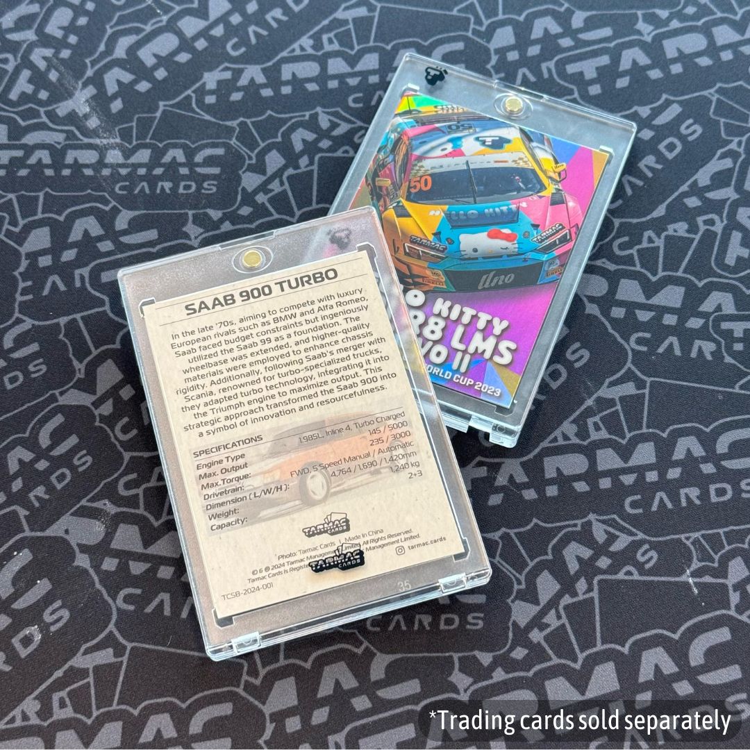 Tarmac Cards Mag Case 35pt Size (Version 2) - Premium Card Holder for Collectible Trading Cards, Sports Cards & Gaming Cards - Perfect for Storage, Display & Protection