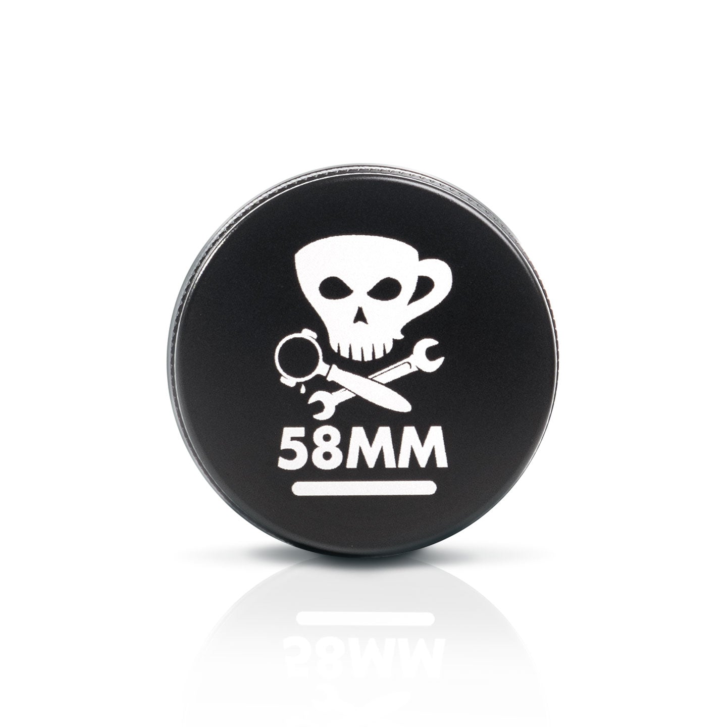 58mm Espresso Distribution Tool & Leveler - Black | Professional Coffee Grounds Leveler for Baristas | Perfect for Home Espresso Machines & Coffee Shops