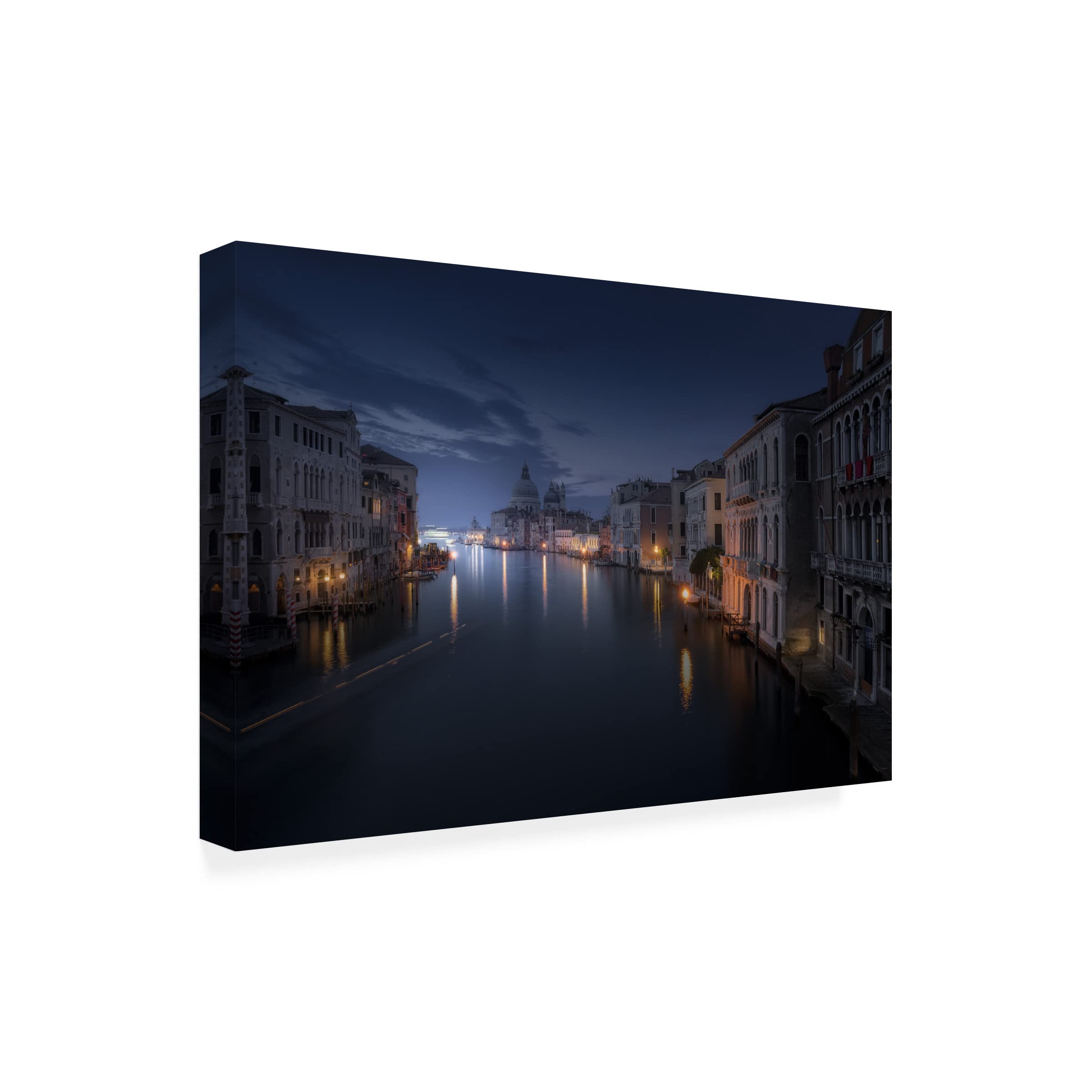 David Lopez Garcia 'Venice I' Canvas Art Print - Premium Wall Decor for Living Room, Bedroom & Office - Trademark Fine Art Collection
