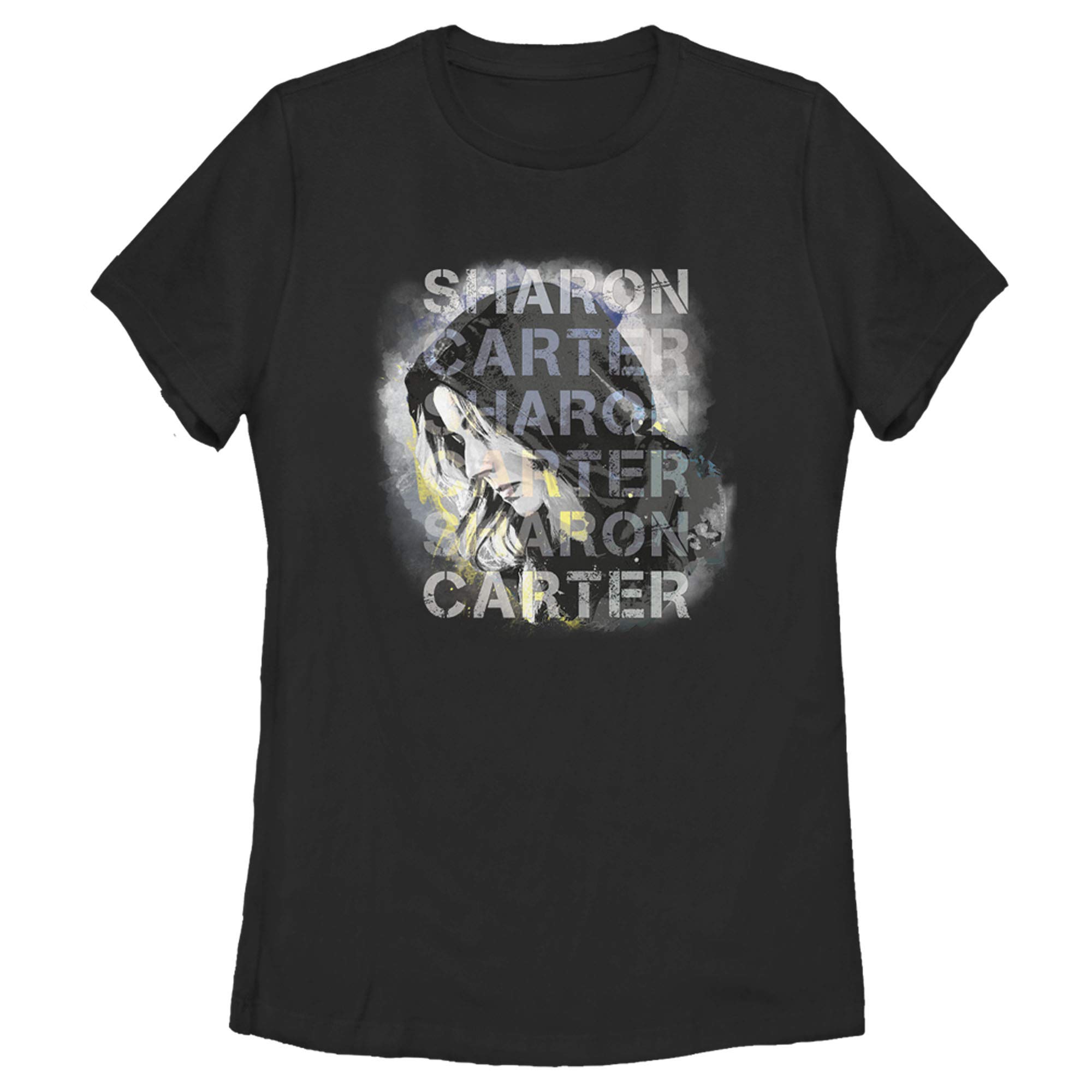 Women's Marvel The Falcon and The Winter Soldier Sharon Carter Graphic T-Shirt | Superhero Fan Apparel | Casual Wear & Cosplay Costume