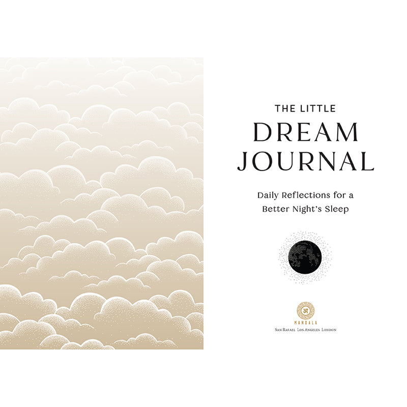 The Little Dream Journal - Inspiring Notebook for Writing & Recording Dreams - Perfect for Sleep Tracking, Lucid Dreaming & Personal Reflection