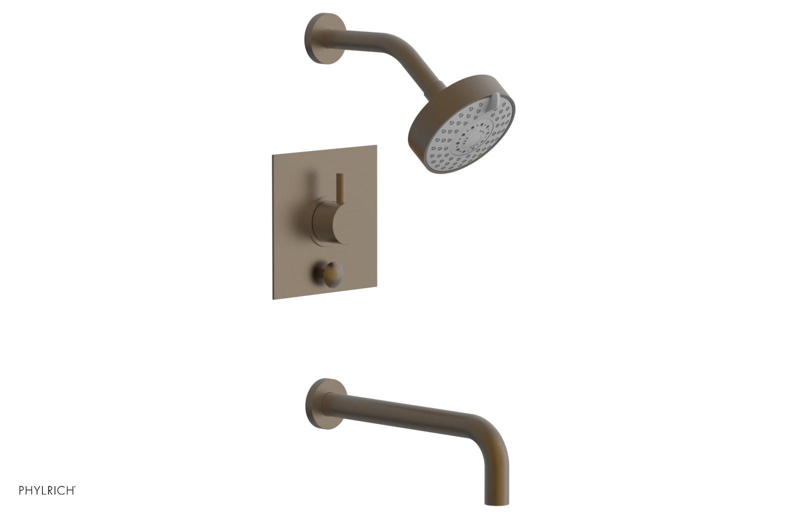 BASIC II 10 Pressure Balance Tub and Shower Faucet Set - 230S 29 10 - Perfect for Bathroom Renovation & Modern Home Upgrade