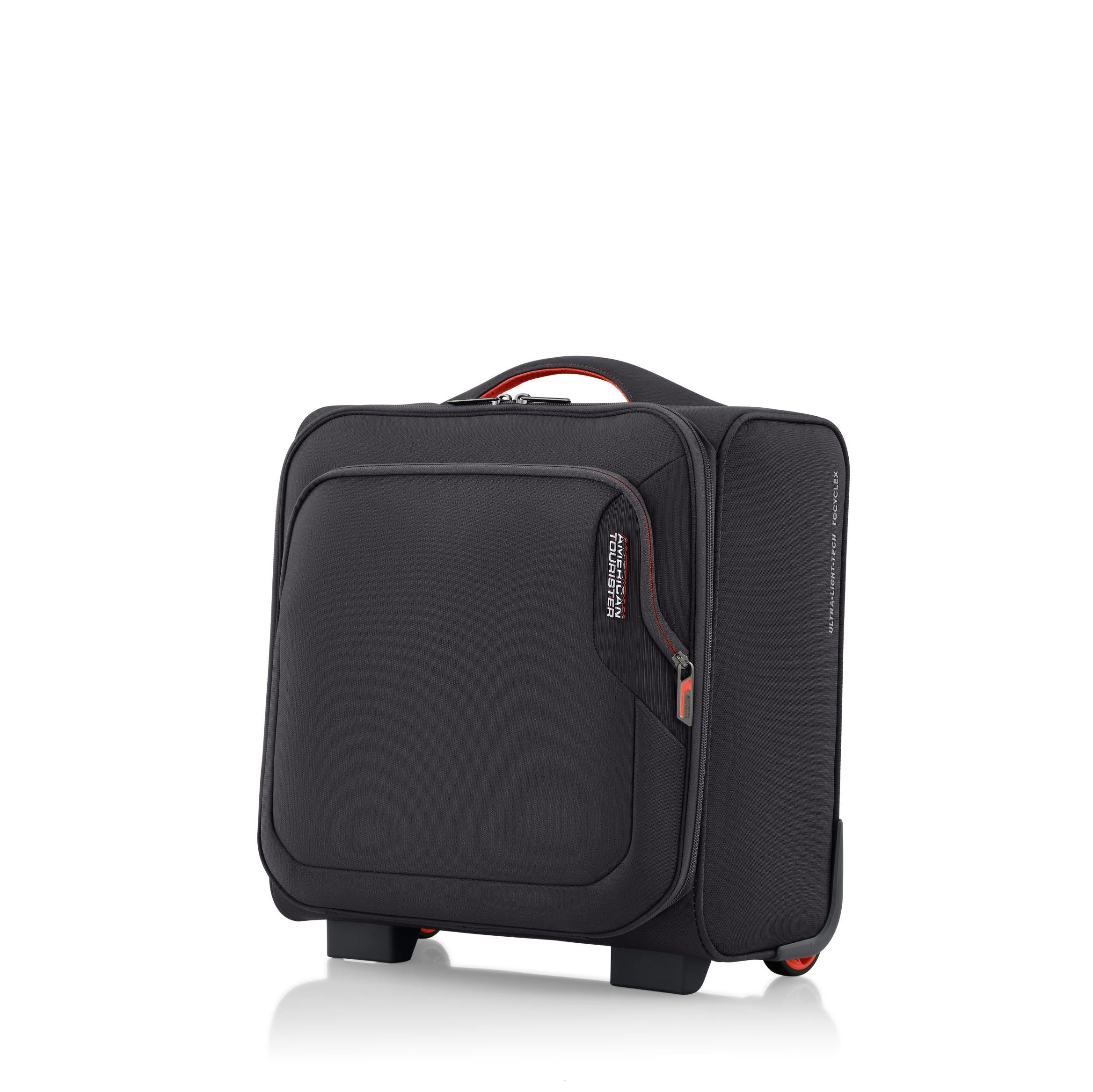 American Tourister Applite 5.0 Underseater Carry-On Luggage - Lightweight Grey Cabin Bag for Air Travel, Perfect Under Seat Storage for Business Trips & Weekend Getaways