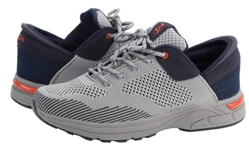 ZEBA Men's Hands Free Slip-On Walking Shoes - Comfortable Lightweight Sneakers for Walking, Running & Travel - Perfect for Casual Wear & Outdoor Activities