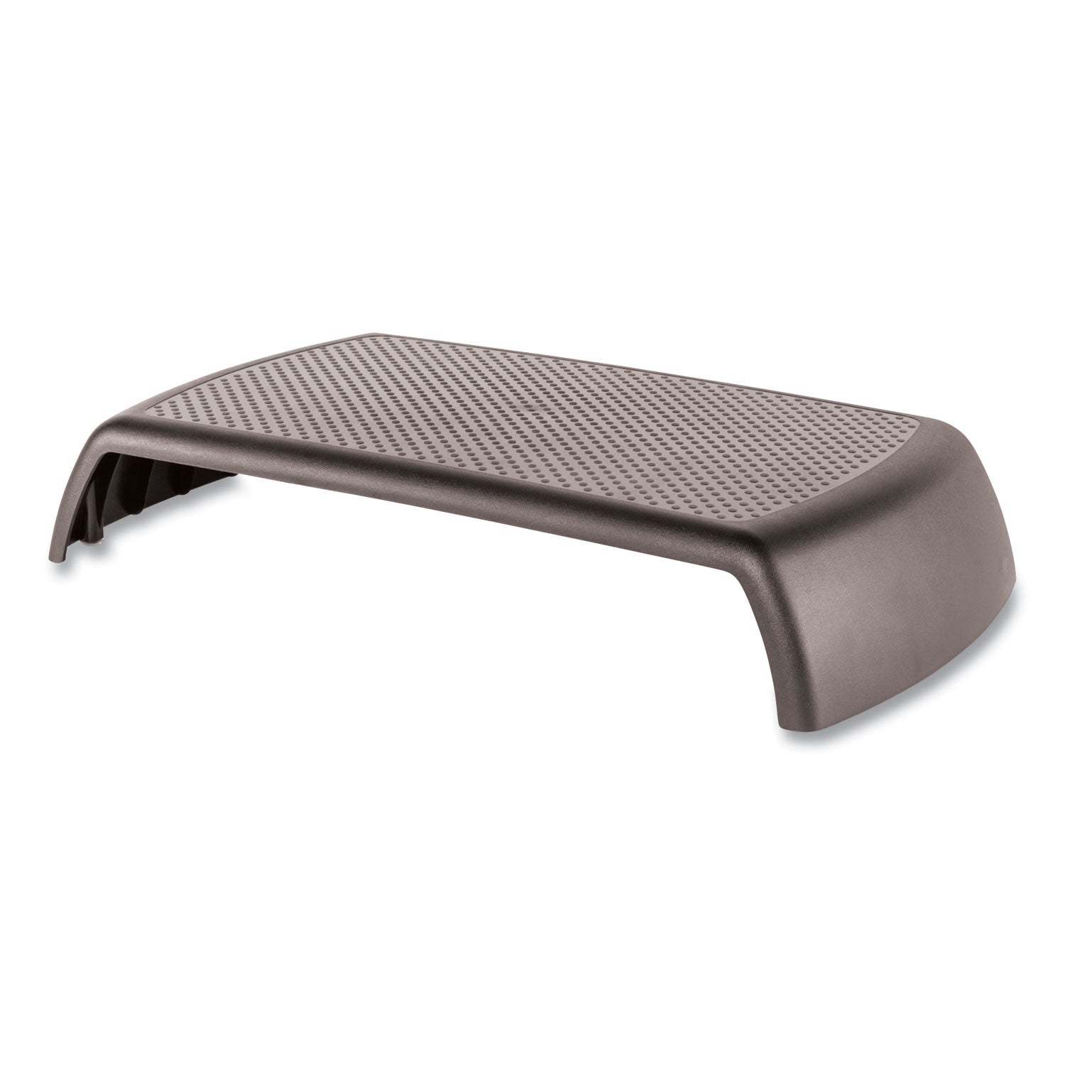 Allsop® Ergo Riser Monitor Stand - Adjustable Height Black Desk Organizer (16