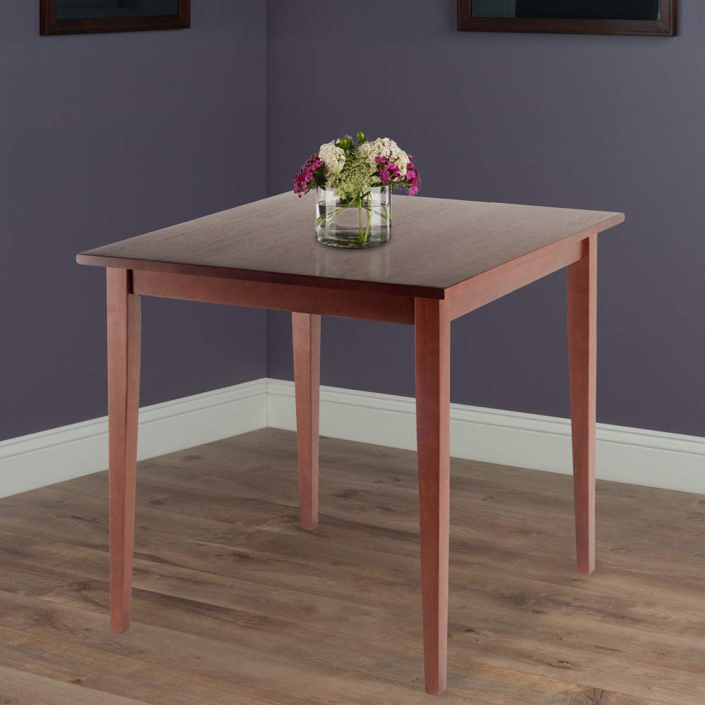 Winsome Groveland Solid Wood Square Dining Table - Perfect for Small Spaces, Kitchen Nooks & Cozy Family Meals