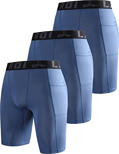 Pocket Grayish Blue x3