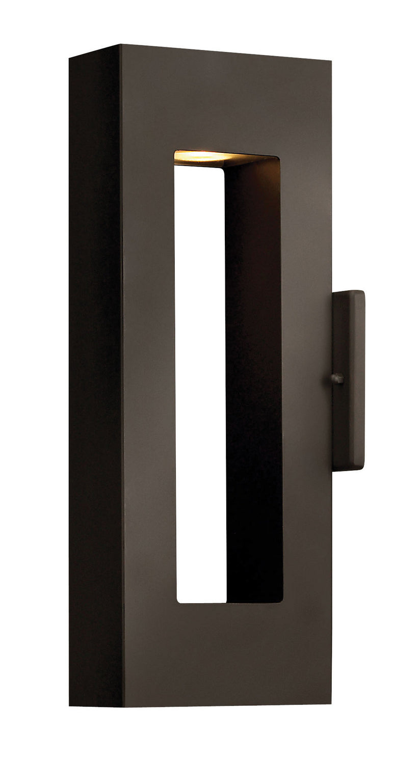 Atlantis LED Wall Mount Light Fixture in Bronze - Modern Sconce for Bedroom, Living Room, and Hallway Lighting