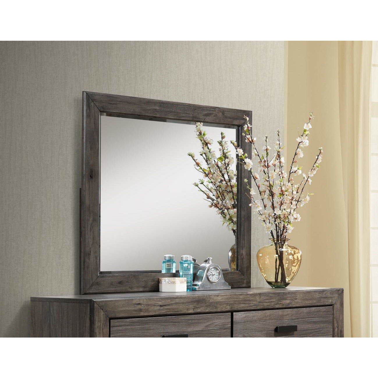 Nathan Mirror 054162 - Premium Wall Mirror for Home Decor, Bathroom & Bedroom | Elegant & Durable Design