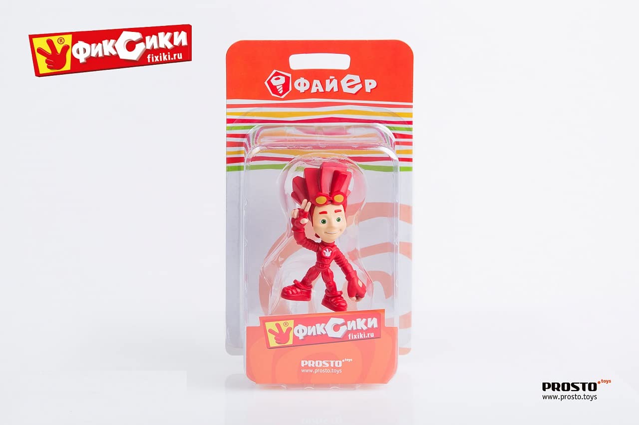 Fixiki Collectible Action Figures - PROSTO Toys Fixies Fire - Perfect for Kids Playtime, Birthday Gifts & TV Show Fans Collection