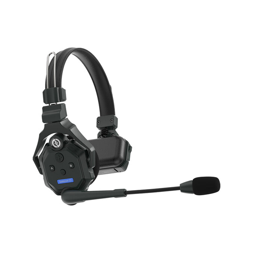 Solidcom C1 8S Full Duplex Wireless Intercom System - 8 Channel Headset Kit with Single Ear Headsets for Clear Communication | Perfect for Construction Sites, Warehouses & Event Coordination