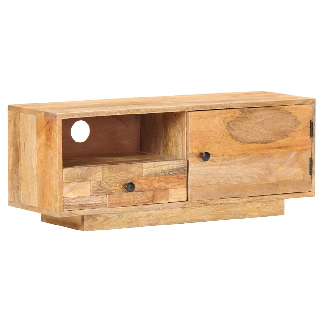 Modern TV Stand with Storage - 35.4