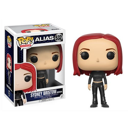 Funko Pop! Vinyl Figure - Sydney Bristow (Redhead) | Collectible TV Series Action Figure for Fans & Gift Ideas | Display for Home, Office, or Themed Collections