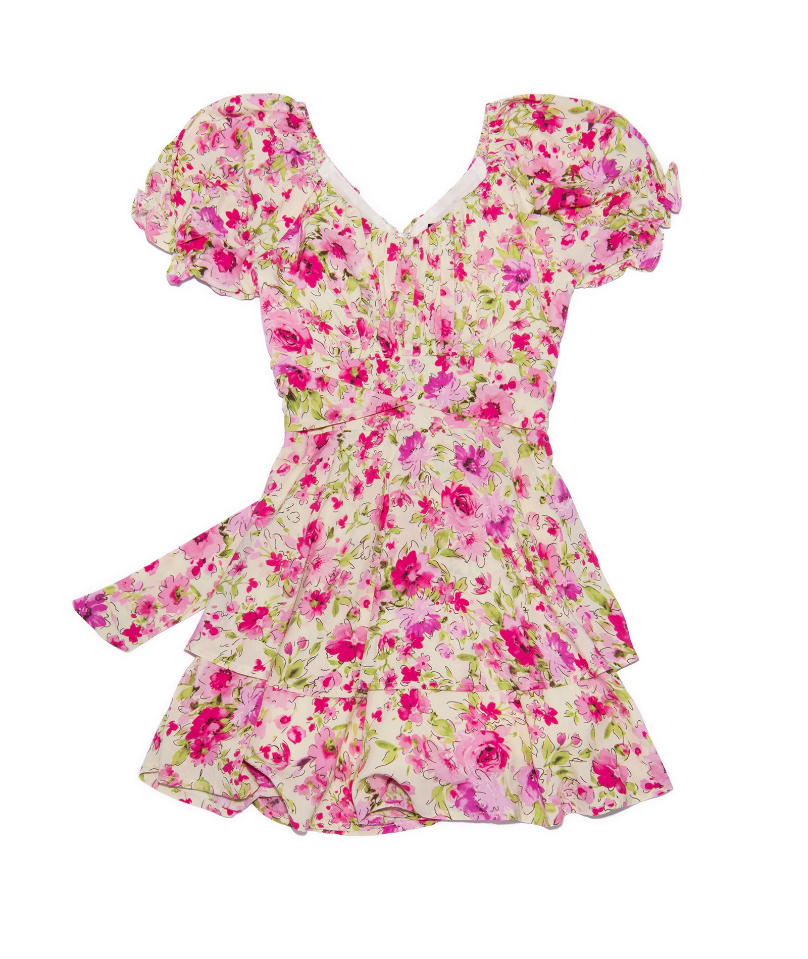 Katie J NYC Girls Floral Delilah Dress - Stylish Summer Vacation Outfit for Beach Parties & Family Gatherings