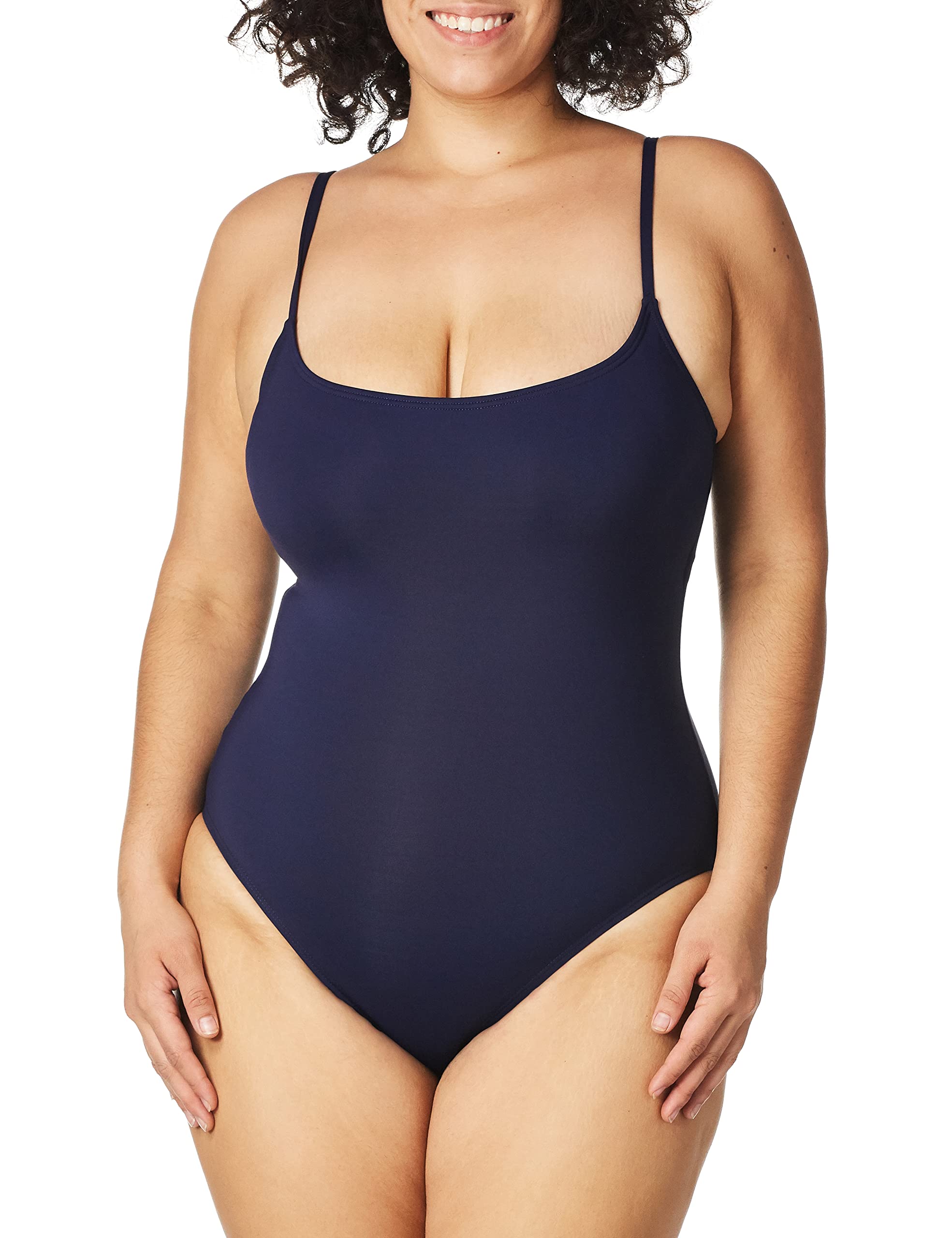 Anne Cole Women's Monokini Swimsuit - Sexy One-Piece Bathing Suit for Women, High-Cut Design, Tummy Control - Perfect for Beach, Pool, and Summer Vacations