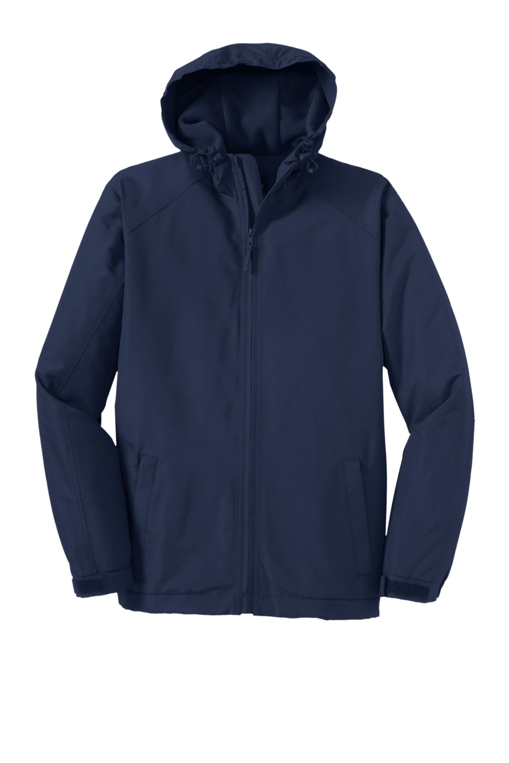 Port Authority Hooded Charger Jacket for Men & Women - Lightweight Water-Resistant Fleece Jacket with Zipper - Perfect for Outdoor Activities, Work & Casual Wear