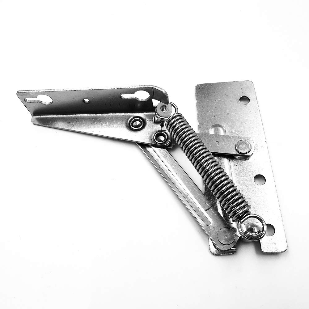 90 Degree Cabinet Hinge - Bridge Shaped Spring Hinge for Full Overlay Cupboard Doors, Furniture & Folding Sofa Beds - Durable Hardware for Smooth Door Movement - Perfect for Kitchen Cabinets, Wardrobes & Home Renovation Projects