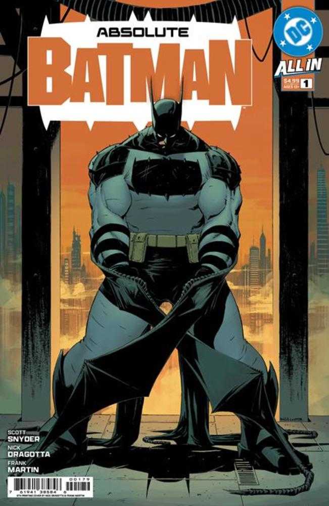 Absolute Batman #1 6th Print Cover A by Nick Dragotta - Rare Comic Book for Collectors, Fans & Gifts - Perfect for Display, Investment & DC Universe Enthusiasts
