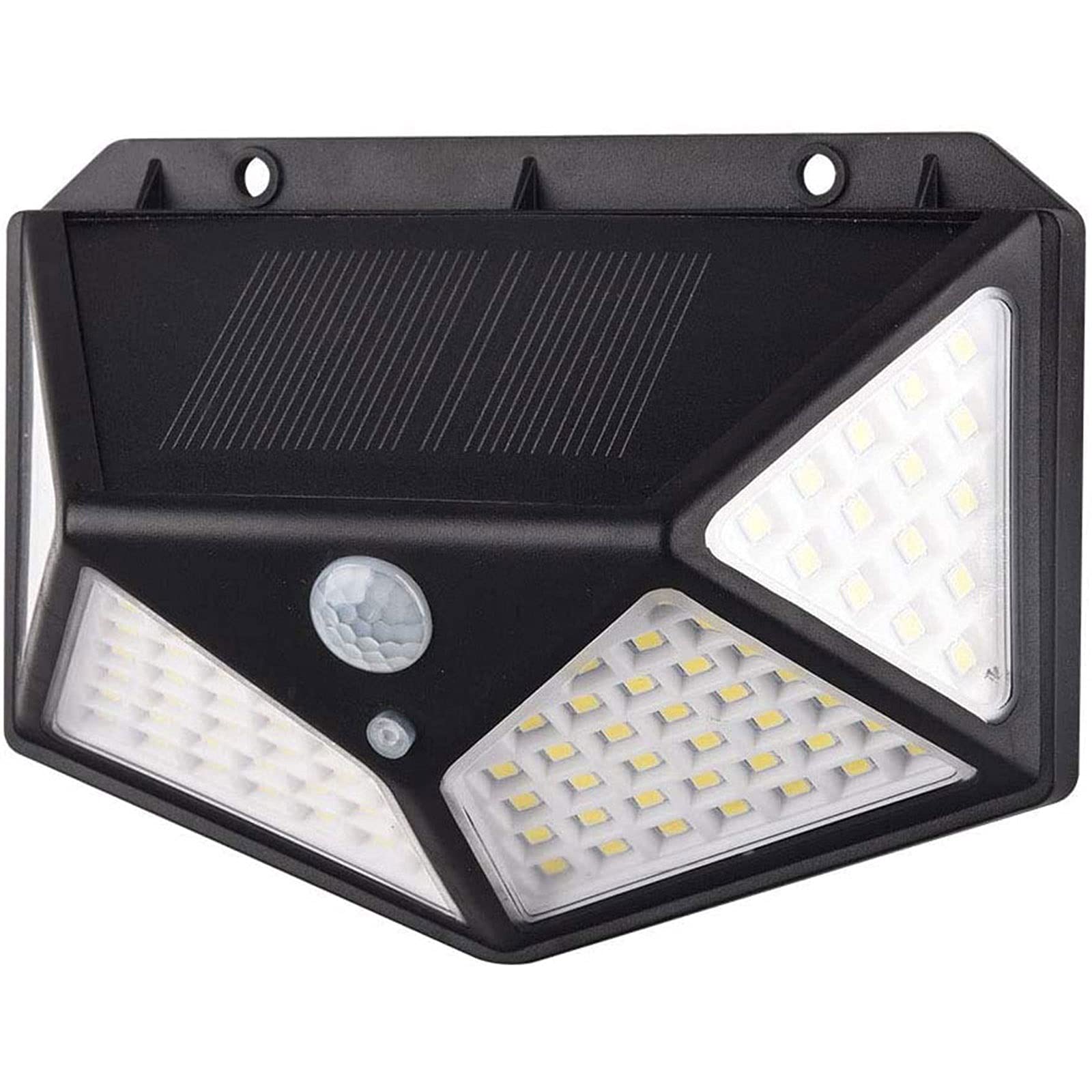 Solar Powered LED Wall Lights with Motion Sensor - IP65 Waterproof Outdoor Lighting for Garden, Patio, Front Door, Yard, Garage & Deck | Energy Efficient Solar Wall Fixtures for Home Security & Pathway Illumination