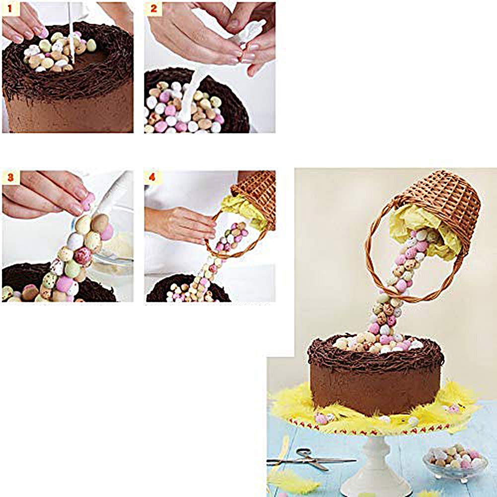 DIY Cake Baking Tools - Anti Gravity Cake Support Frame & Pouring Kit for Birthday, Wedding, Anniversary Parties | Perfect for Gravity-Defying Desserts & Creative Cake Decorating