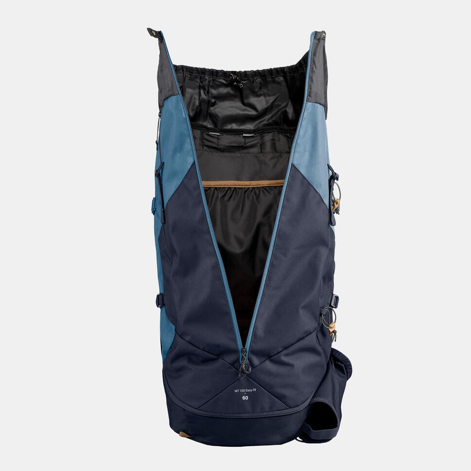 Simond Women's MT100 Easyfit 60L Backpacking Pack - Lightweight Hiking Backpack for Women with Adjustable Straps - Perfect for Camping, Trekking & Outdoor Adventures