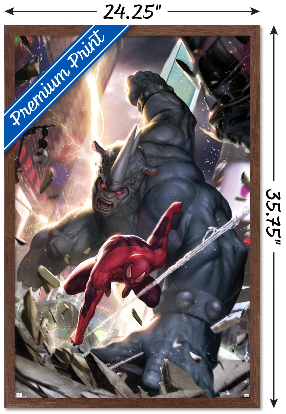 Trends International Marvel Comics Spider-Man, Rhino & X-23 #10 Wall Poster - 34