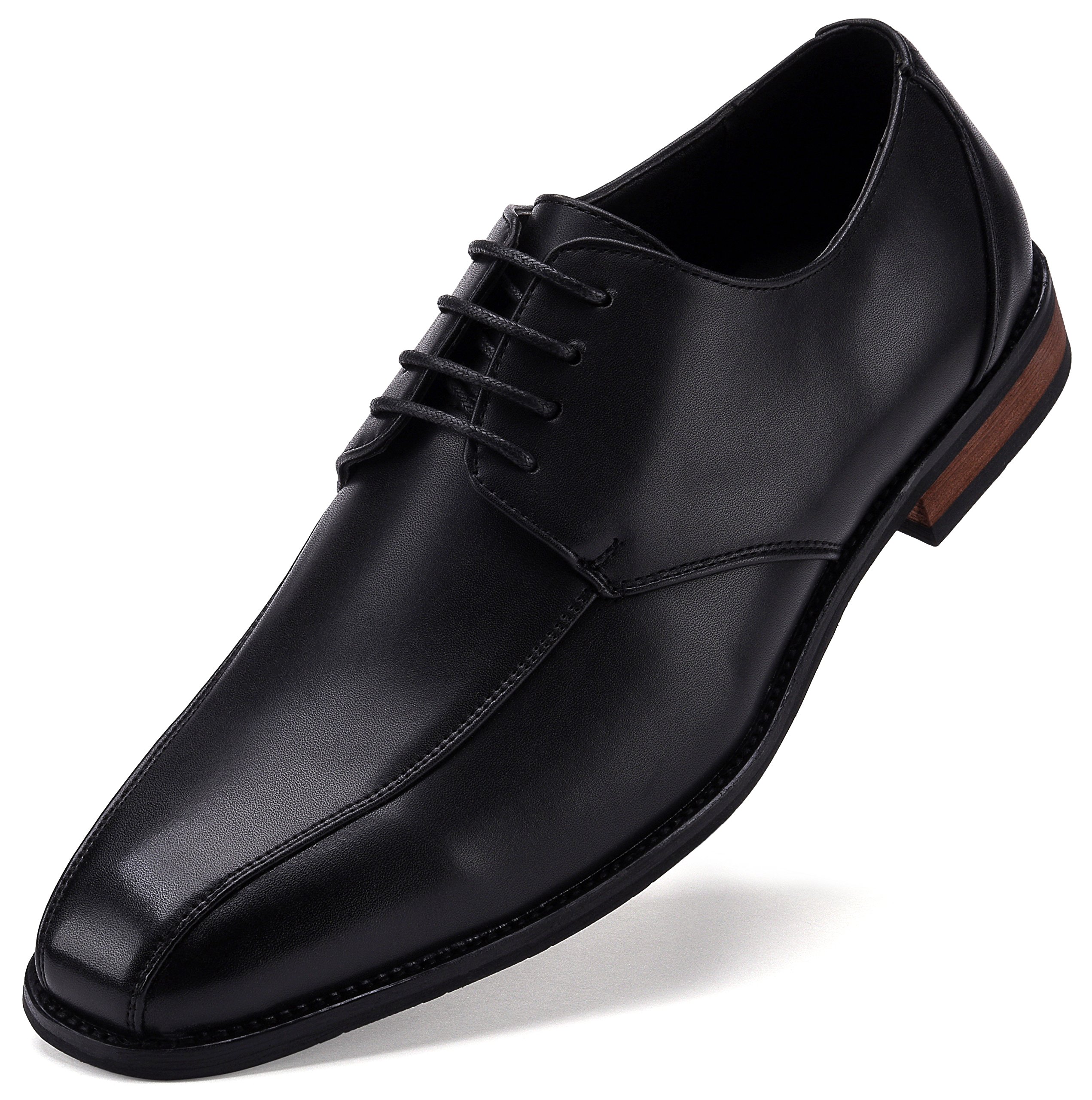 Gallery Seven Men's Oxford Dress Shoes - Classic Formal Shoes for Business, Weddings & Office Wear - Comfortable & Stylish Leather Shoes for Professional Men