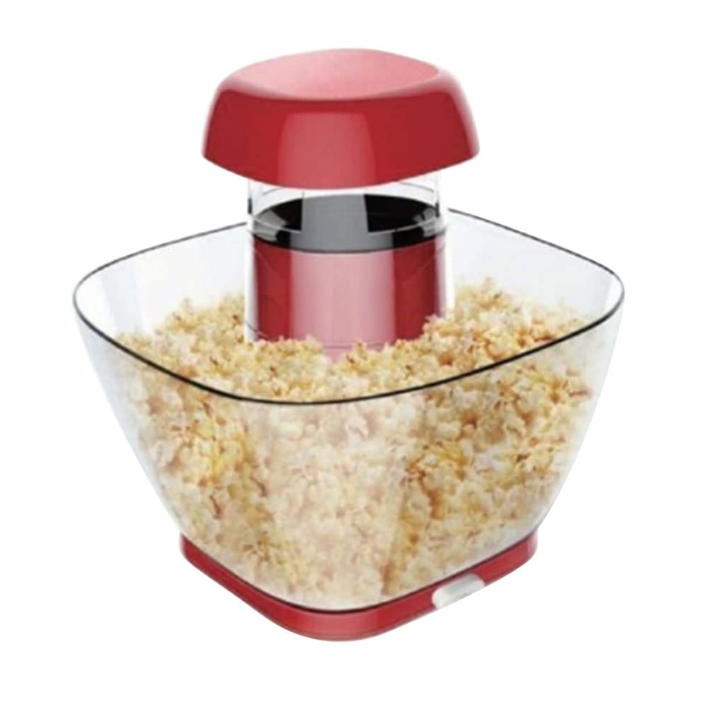 Kalorik Hot Air Popcorn Maker - Healthy No Oil Popcorn Machine for Family, Fast & Easy Low Calorie Snack - Perfect for Movie Nights, Parties, and Healthy Snacking at Home