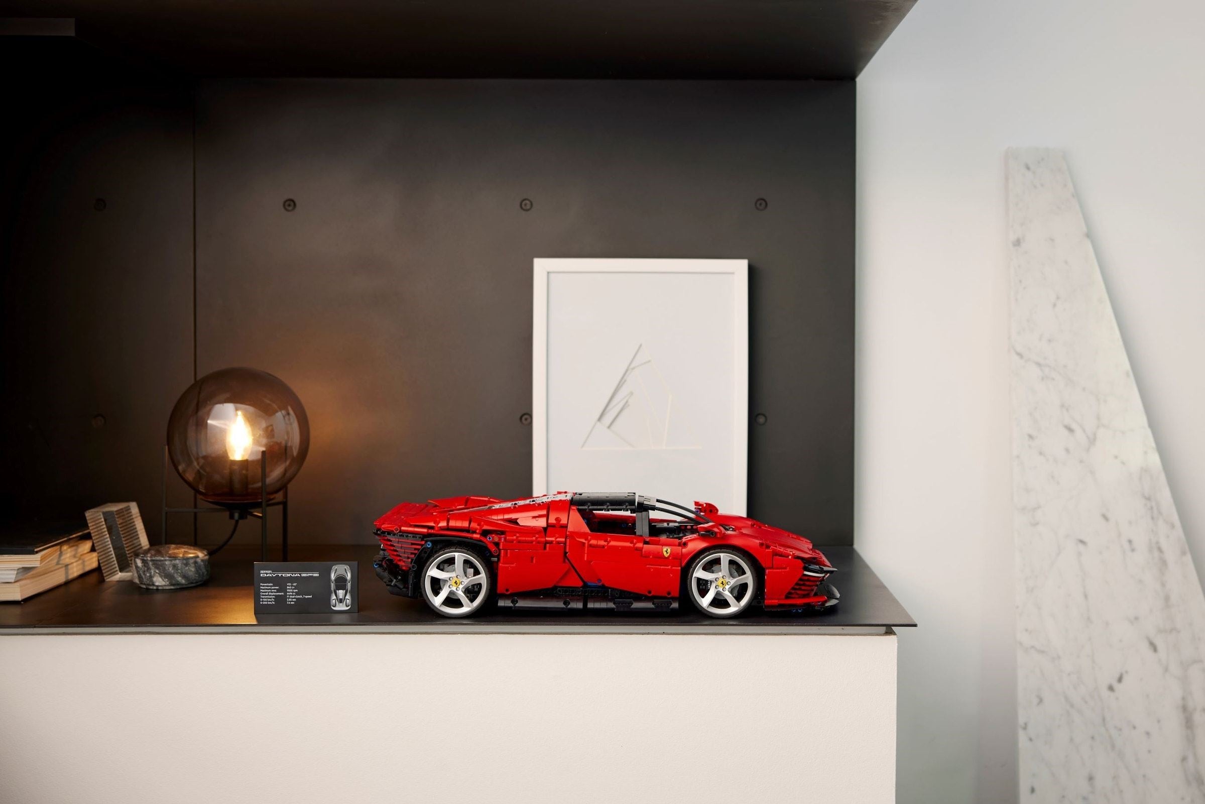 LEGO 42143 Ferrari Daytona SP3 Building Kit - 1:8 Scale Model Car for Adults, Collectors & Fans - Perfect for Display, Gifts & Racing Enthusiasts